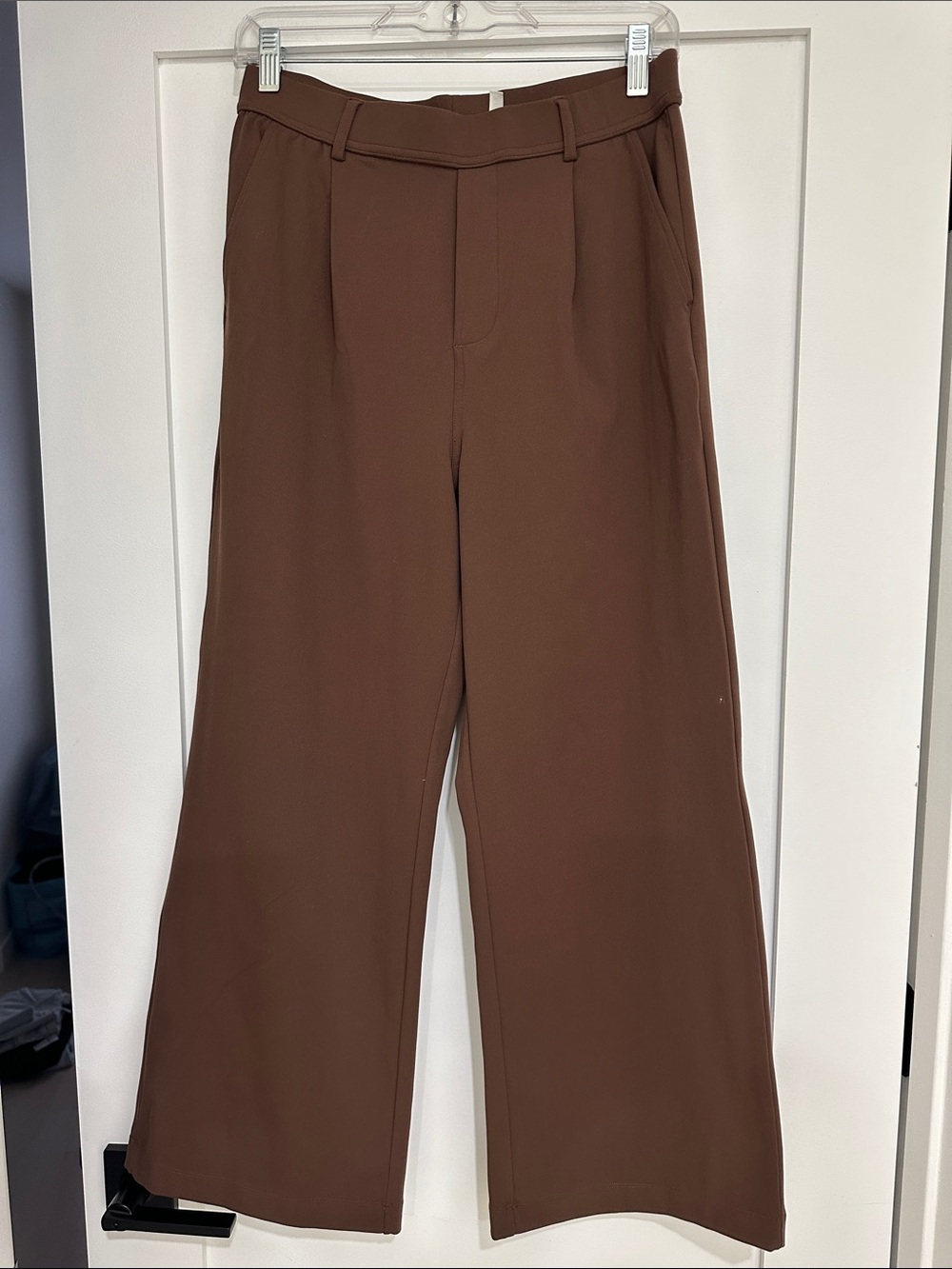 HALARA Brown Wide-Leg Pants